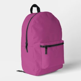 Trend Farbe - Berry-gedruckter Backpack Bedruckter Rucksack