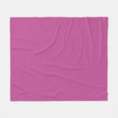 Trend Farbe: Berry Pink Fleece Blanket (Vorderseite (Horizontal))