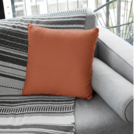 Trend Farbe: Brennkupfer Kissen