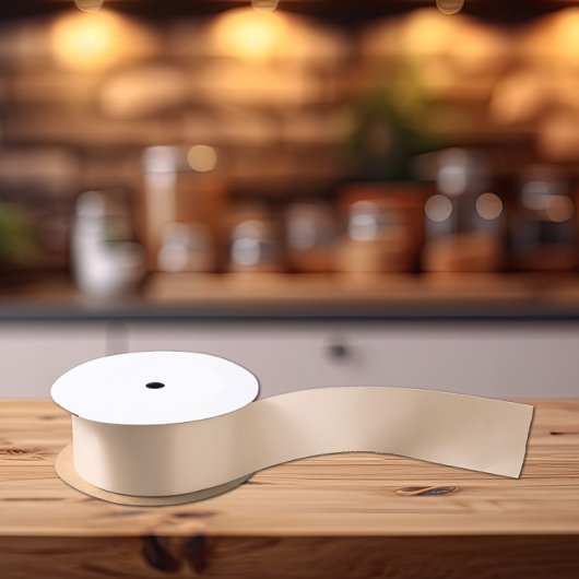 Trend - Farbe des Peach Blush - Solid Satinband