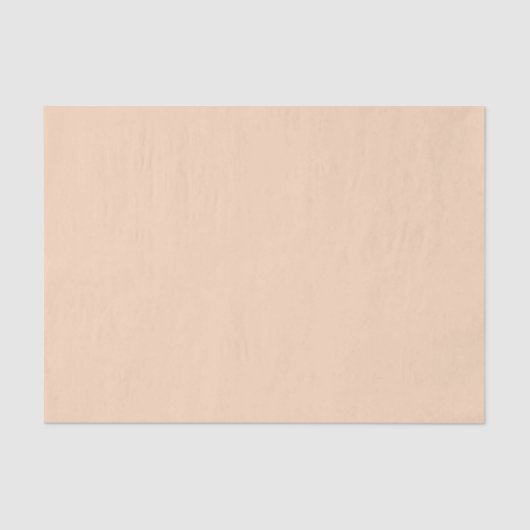 Trend - Farbe des Peach Blush - Solid Seidenpapier (Vorderseite)