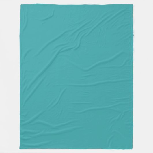 Trend Farbe Elegant Blau grüne Vorlage dekorativ Fleecedecke (Vorderseite)