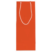 Trend Farbe - Flammenroter Wein - Geschenktüte (Rückseite)