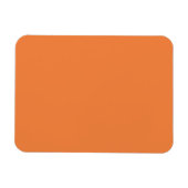 Trend Farbe Frische Mandarine Flexible Magnet (Horizontal)