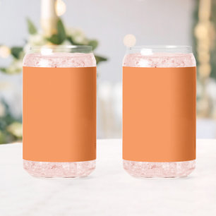 Trend Farbe Frische Mandarine Minimalistisch Dosen Dosenglas