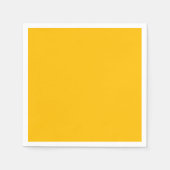 Trend Farbe - Gelborange Papieren Napkins Serviette (Vorderseite)