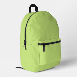 Trend Farbe - grün druckter Rucksack