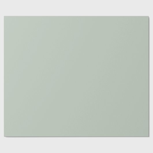 Trend Farbe grün-grau gemutelt Geschenkpapier (Flach)