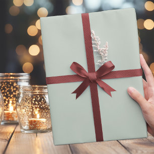 Trend Farbe grün-grau gemutelt Geschenkpapier