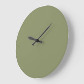 Trend Farbe Grün große Wandleuchte Wanduhr (Winkel)