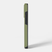 Trend Farbe Grün iPhone Hülle (Linke Seite)