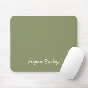 Trend Farbe Grün Name Mousepad