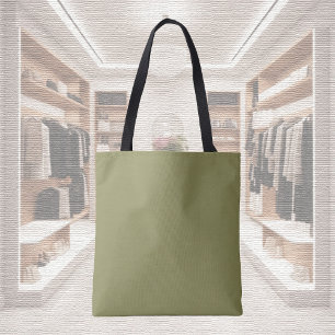 Trend Farbe - Grüne Tüte aus Olivenöl Tasche
