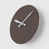 Trend Farbe - Kaffeebrause rund Uhr (Winkel)
