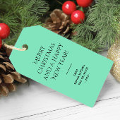 Trend Farbe Mini Grün Minimalistisch Geschenkanhänger