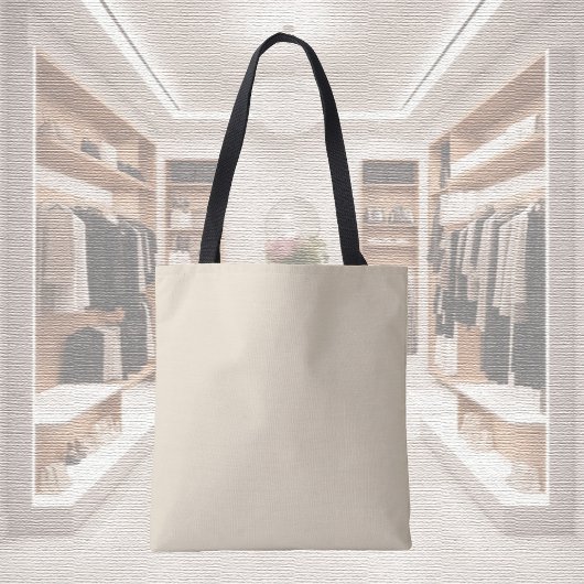 Trend Farbe - Naturbeige Totbeutel Tasche