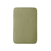 Trend Farbe: Olive Green Bath Mat Badematte (Vorderseite Vertikal)