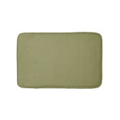 Trend Farbe: Olive Green Bath Mat Badematte (Vorderseite)