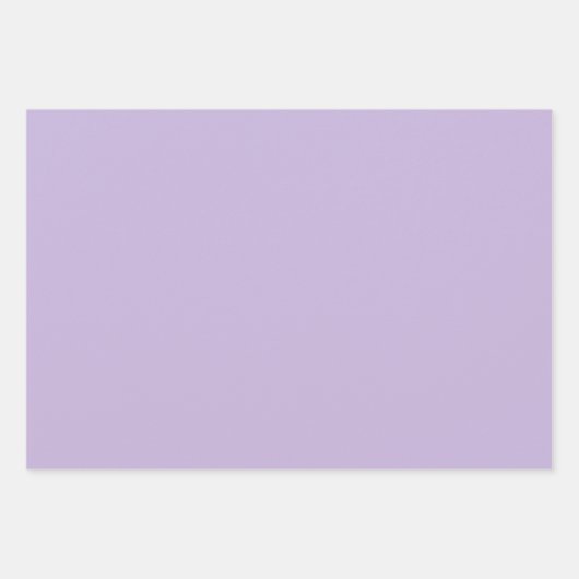 Trend Farbe - Papierfolien für weiche, violette Wr Geschenkpapier Set (Vorderseite)