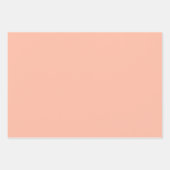 Trend-Farbe - Papiertücher für weiche Pfirsichfarb Geschenkpapier Set (Vorderseite 2)