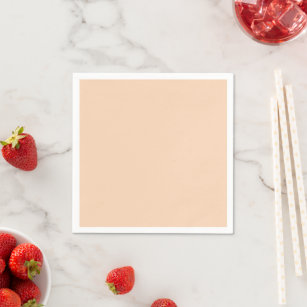 Trend Farbe: Peach Blush Paper Napkins Serviette
