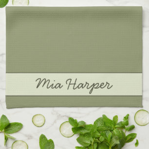 Trend Farbe Reed Green Name Küchentuch