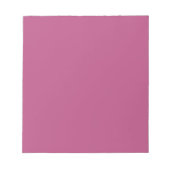 Trend Farbe - Rosa Lila Berry Notepad Notizblock (Vorderseite)