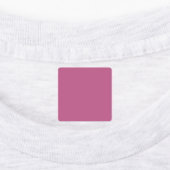 Trend Farbe Rosa Lila Berry Solid farbige Labels Etiketten (Befestigt)