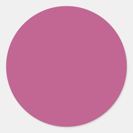 Trend Farbe - Rosa Lila Berry Sticker (Vorderseite)