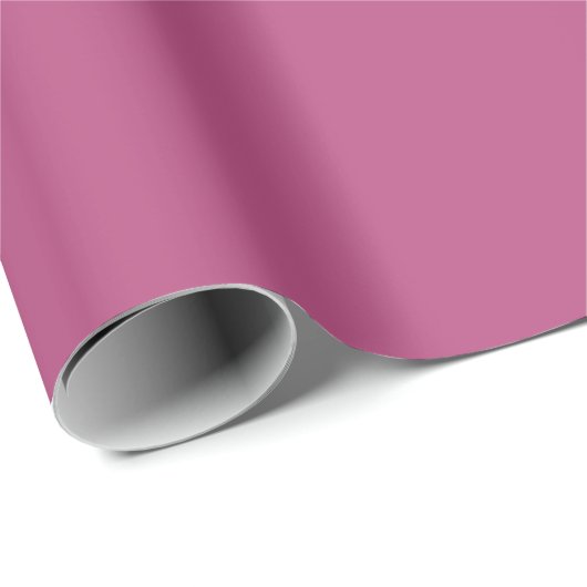 Trend Farbe Rosa Lila Berry Wrapping Paper Roll Geschenkpapier (Rolleneckpunkt)