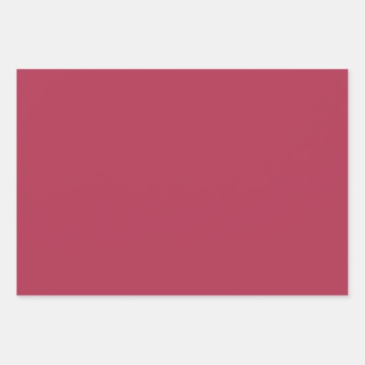 Trend Farbe Rot Geschenkpapier Set (Vorderseite 3)