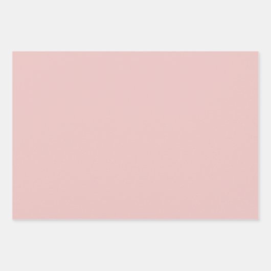 Trend Farbe Rot Geschenkpapier Set (Vorderseite 2)