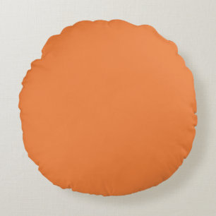 Trend Farbe - Rundkissen für die Mandarine Rundes Kissen