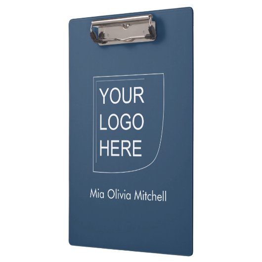 Trend Farbe Schweres Blau - Logo/Foto-Zwischenabla Klemmbrett (Links)