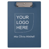 Trend Farbe Schweres Blau - Logo/Foto-Zwischenabla Klemmbrett (Vorderseite)