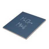 Trend Farbe Schwerwiegender blauer Name Keramik Fliese (Seite)