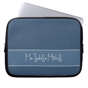 Trend Farbe Seriöser, blauer Laptop-Sieb Laptopschutzhülle