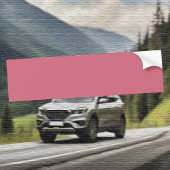 Trend Farbe Soft Pink Autoaufkleber