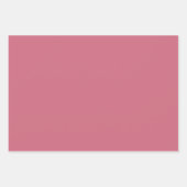 Trend Farbe Soft Pink Geschenkpapier Set (Vorderseite)