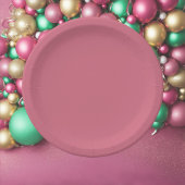 Trend Farbe Soft Pink Pappteller