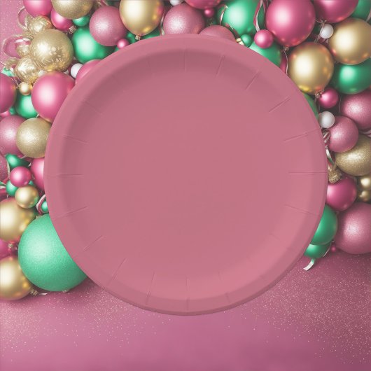 Trend Farbe Soft Pink Pappteller