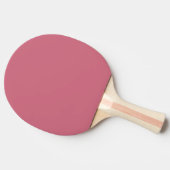 Trend Farbe Soft Pink Tischtennis Schläger (Seitenansicht)