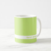 Trend Farbe - Tasse für den grünen Frühling (VorderseiteRechts)