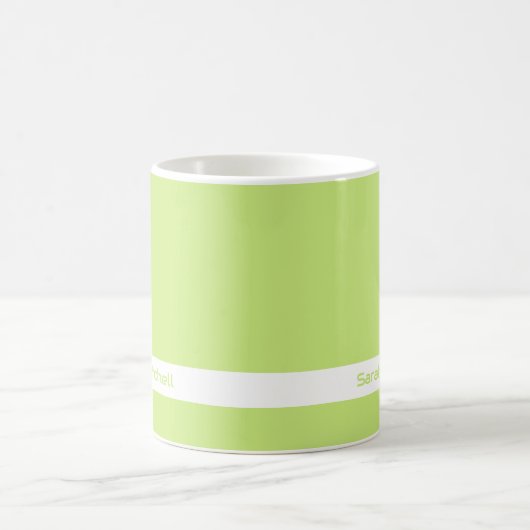 Trend Farbe - Tasse für den grünen Frühling (Mittel)