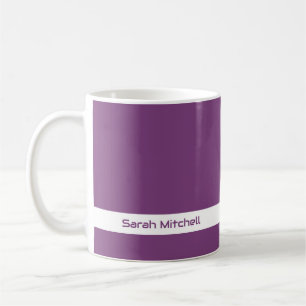 Trend Farbe - Tasse Lila Name