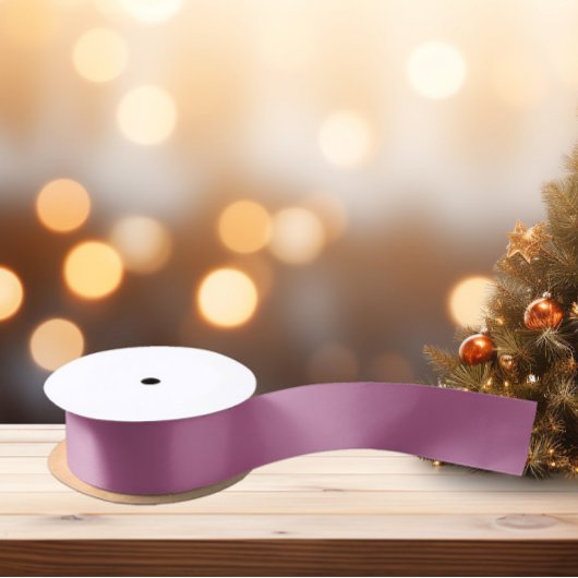 Trend Farbe Violett Rosa Satinband