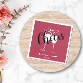 Trend Farbe warm rosa Anrufer Papier Napkins Serviette