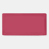 Trend Farbe Warm rosa Banner (Horizontal)