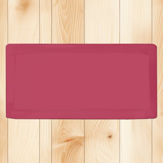 Trend Farbe Warm rosa Banner