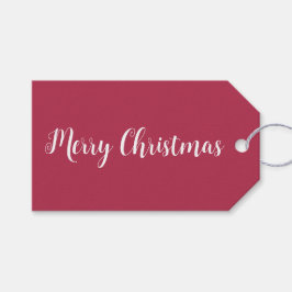 Trend Farbe warm Rosa Minimalistisch Geschenkanhänger